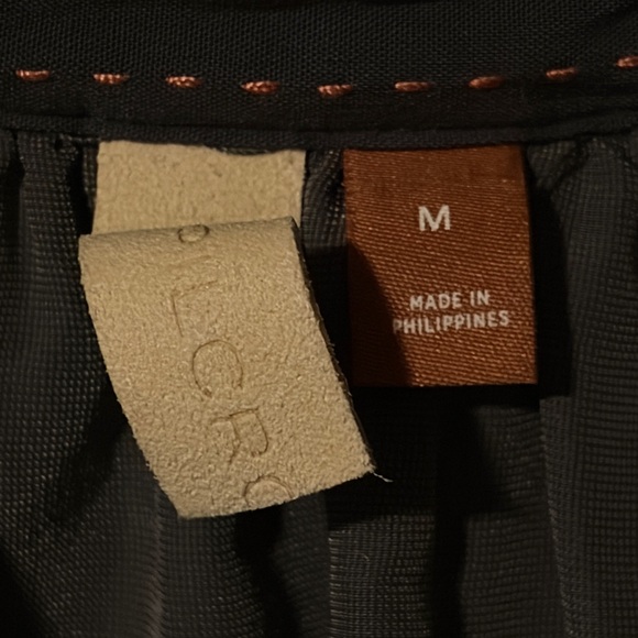 Anthropologie Pilcro Charcoal Crushed Sleeve Velvet Button Down Shirt - Picture 8 of 10